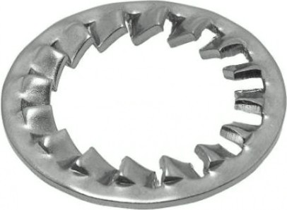 Шайба 12 мм DIN6798 стопорная с внутренними зубьями Шайба 12 мм DIN6798 стопорная с внутренними зубьями