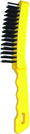 Щетка Biber 70915 5-рядная, стальная с пластиковой ручкой [Тов-141228]