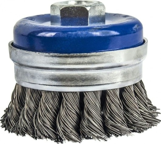 Щетка чашеобразная обдирочная для УШМ ПРАКТИКА 65 мм; М14 032-485 [032-485]