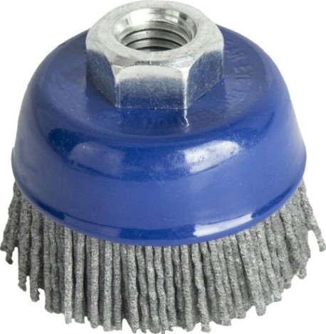 Щетка чашеобразная обдирочная для УШМ ПРАКТИКА 65 мм; М14 242-632 [242-632]