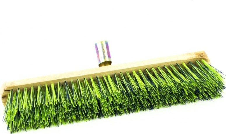 Щетка деревянная для подметания пола СИБРТЕХ 400 мм без черенка [84623]