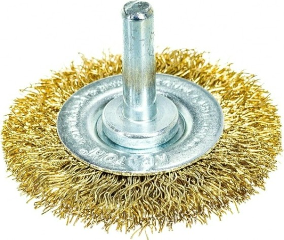 Щетка для дрели КРАТОН плоская d100 мм [1 11 01 004]