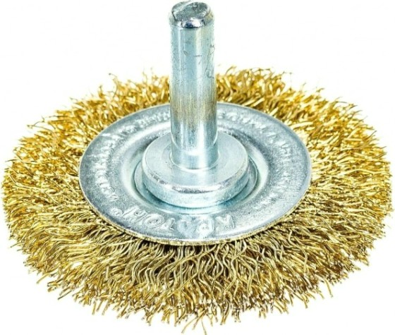 Щетка для дрели КРАТОН плоская d50 мм [1 11 01 002]