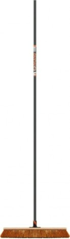 Щетка для пола FINLAND уличная с алюминиевым черенком и пластиковой тулейкой [2127-ч]