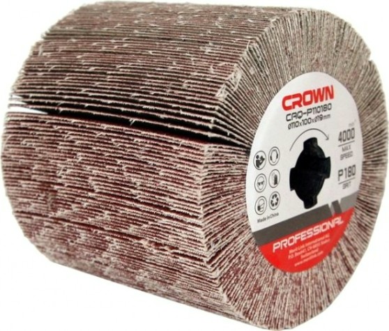 Щетка для щеточной шлифмашины Crown CAQ-P110180 абразивная
