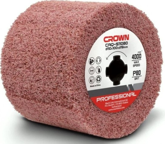 Щетка для щеточной шлифмашины Crown CAQ-S11080 абразивная