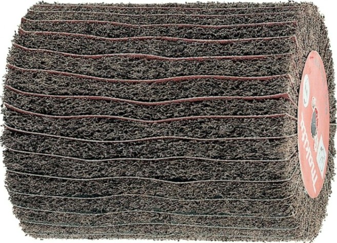 Щетка для щеточной шлифмашины MAKITA P-19233 из нетканого материала и льна 120 мм, g120