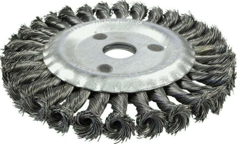 Щетка для УШМ КРАТОН дисковая усиленная d125х22,2 мм [1 11 02 007]