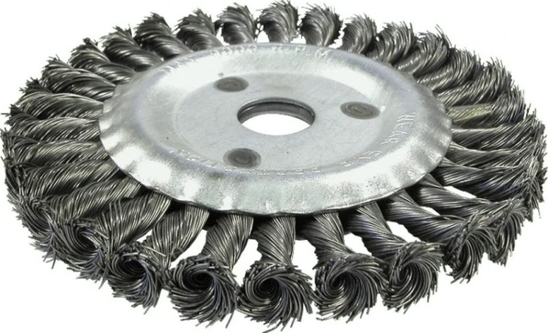 Щетка для УШМ КРАТОН дисковая усиленная d150х22,2 мм [1 11 02 008]