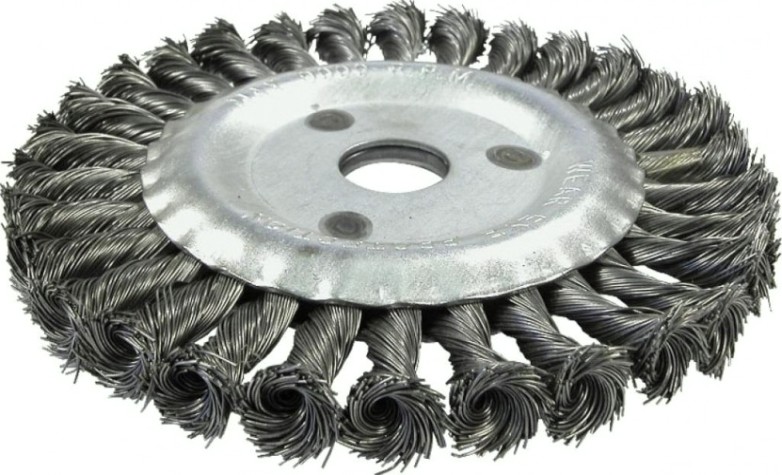 Щетка для УШМ КРАТОН дисковая усиленная d175х22,2 мм [1 11 02 009]