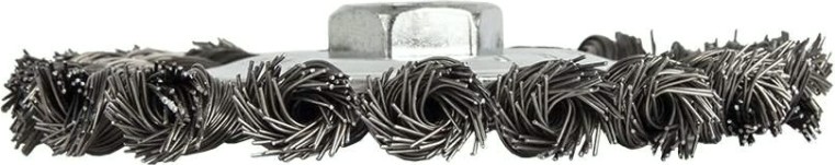 Щетка для УШМ ПРАКТИКА 175 мм, М14 радиальная, витая [242-670]