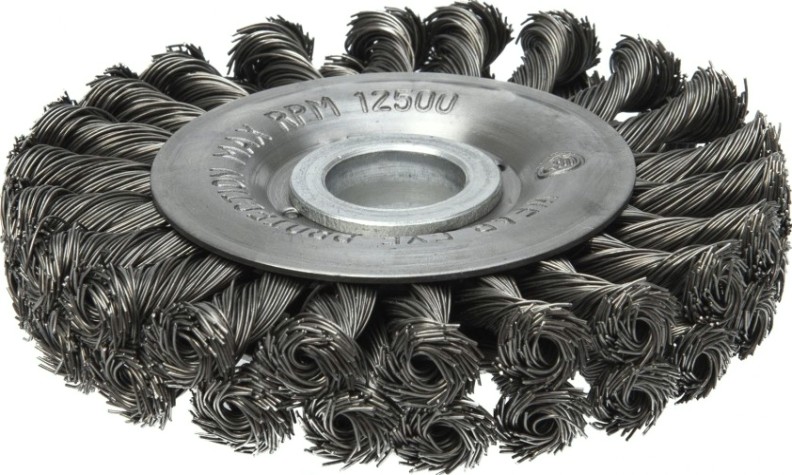 Щетка для УШМ Профоснастка № 434 Эксперт D200 d25.4 мм дисковая, двурядная жгутовая [20604004]