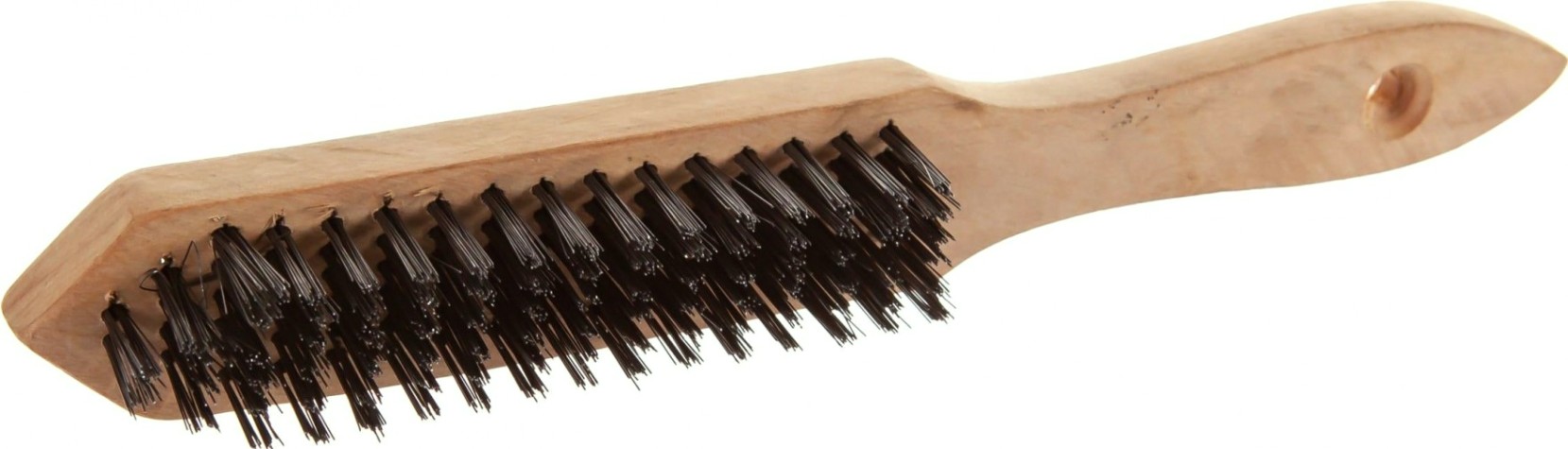 Щетка и скребок STAYER MASTER проволочная стальная с деревянной ручкой, 6 рядов [35020-6]