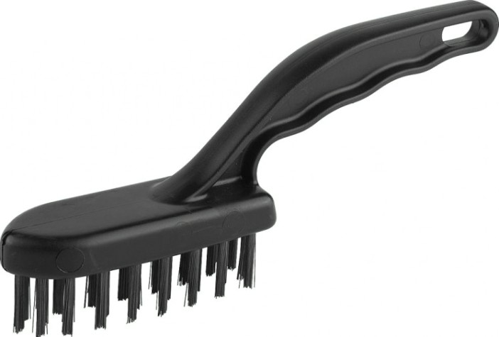 Щетка металлическая ЗУБР ЭКСПЕРТ проволочная стальная малая с пластмассовой ручкой, [35012-4_z01]