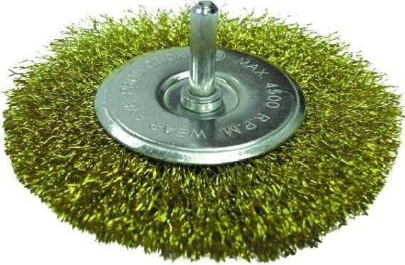 Щетка обдирочная для дрели Biber 70 986 дисковая 100мм [тов-076231]
