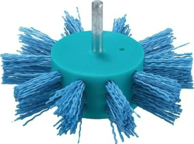 Щетка обдирочная для дрели MAKITA D-45755 "звезда" (d100 мм, g240, 6 мм)