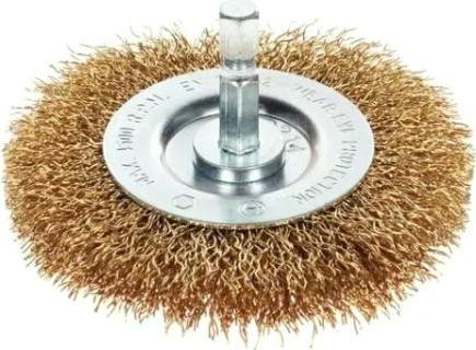 Щетка обдирочная для дрели MAKITA P-66949 (d75 мм, латунь, 6 мм)