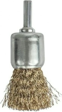 Щетка обдирочная для дрели ПРАКТИКА кистеобразная D-22 мм, хвост 6 мм 773-439 [773-439]