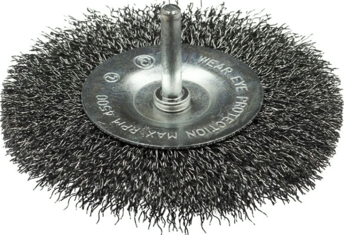 Щетка обдирочная для дрели Профоснастка № 151 Мастер хв 6 мм D38 мм дисковая [20203001]