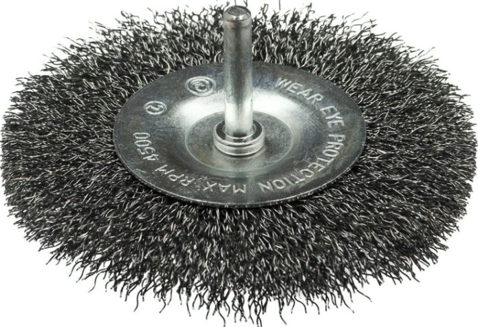 Щетка обдирочная для дрели Профоснастка № 153 Мастер хв 6 мм D63 мм дисковая [20203003]