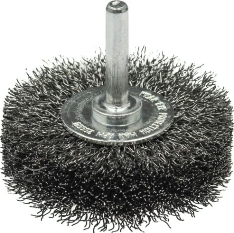 Щетка обдирочная для дрели Профоснастка № 472 Эксперт хв 6 мм D50 мм дисковая [20709002]