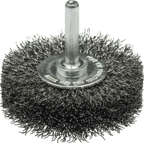 Щетка обдирочная для дрели Профоснастка № 474 Эксперт хв 6 мм D80 мм дисковая [20709004]