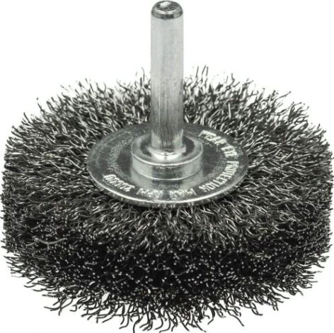 Щетка обдирочная для дрели Профоснастка № 475 Эксперт хв 6 мм D100 мм дисковая [20709005]