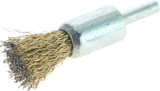 Щетка обдирочная для дрели Sturm 5 240 801 кистеобразная мягкая, латун.волн. [5240801]