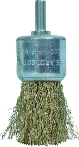 Щетка обдирочная для дрели Sturm 5 240 803 кистеобразная мягкая, латун.волн. [5240803]