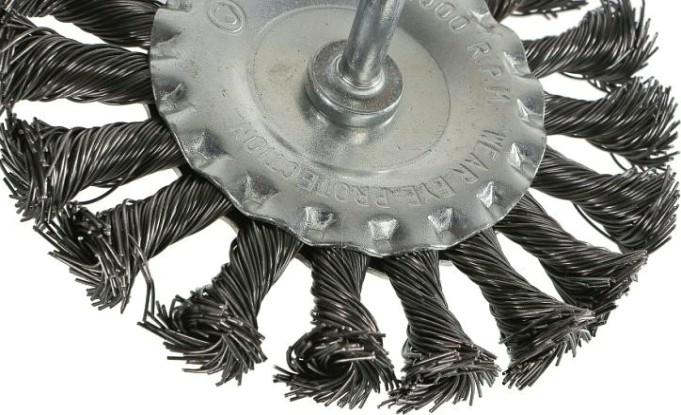 Щетка обдирочная для дрели Sturm 5 241 102 радиальная, витая стальн. [5241102]