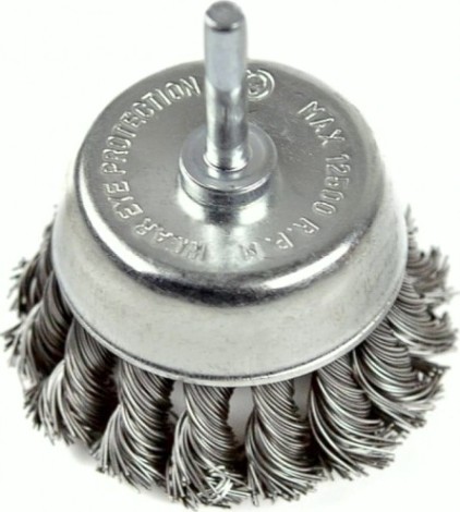 Щетка обдирочная для дрели Sturm 5 241 202 чашеобразная, витая стальн. [5241202]