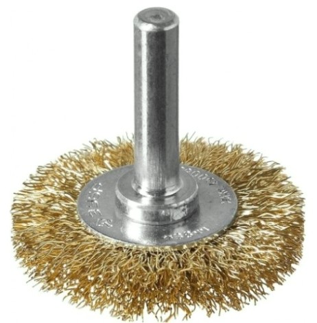 Щетка обдирочная для дрели ЗУБР ПРОФЕССИОНАЛ дисковая витая проволока 0,3мм, 38мм [3520-038_z02]