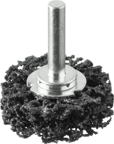 Щетка обдирочная для дрели ЗУБР ПРОФЕССИОНАЛ нейлоновая проволока с абразивным покрытием [35162-038_z01]