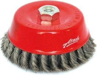 Щетка обдирочная для УШМ АТАКА чашеобразная 006 D- 80 мм М14 [22221]