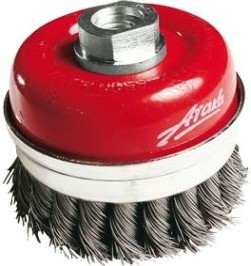 Щетка обдирочная для УШМ АТАКА чашеобразная,усиленная 014 D-100 мм М14 [22208]
