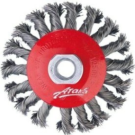 Щетка обдирочная для УШМ АТАКА коническая 025 D-100 мм М14 [22218]