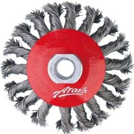 Щетка обдирочная для УШМ АТАКА коническая 026 D-115 мм М14 [22219]