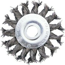 Щетка обдирочная для УШМ АТАКА круглая 133 D-100х22.2 мм [26587]