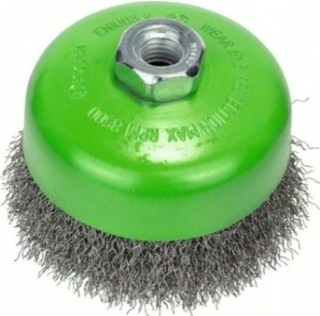 Щетка обдирочная для УШМ BOSCH чашеобразная D-100 мм М14 [2608622103]