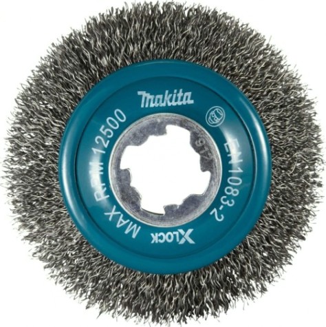 Щетка обдирочная для УШМ MAKITA D-73433 проволочная чашечная x-lock d75 мм.