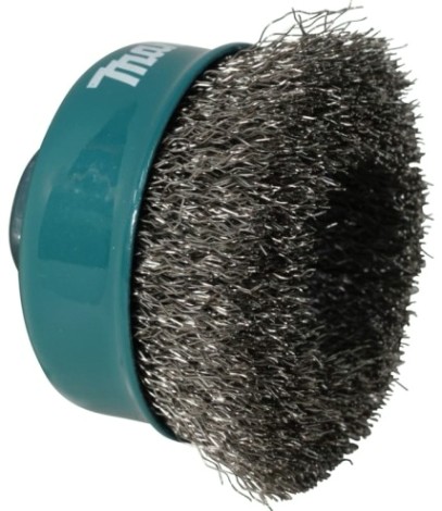 Щетка обдирочная для УШМ MAKITA D-77453 d75 мм, толщ. проволоки 0.5 мм, гофрированная, нер