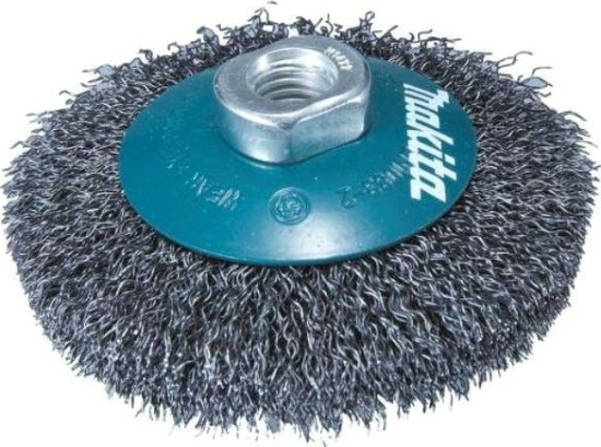 Щетка обдирочная для УШМ MAKITA конусная 115 мм D-39849 [D-39849]