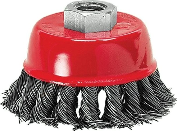 Щетка обдирочная для УШМ MATRIX чашеобразная, D-150хМ14 74629 [74629]