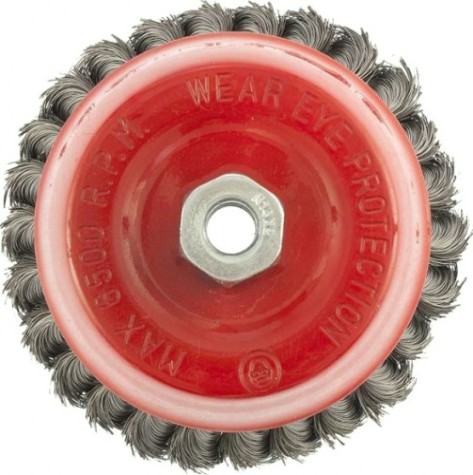 Щетка обдирочная для УШМ MATRIX чашка, D-125хМ14 74617 [74617]