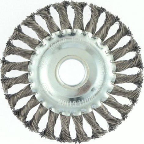 Щетка обдирочная для УШМ MATRIX круглая, D-125х22.2 мм 74632 [74632]