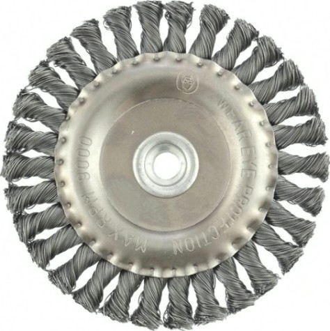 Щетка обдирочная для УШМ MATRIX круглая, D-150 М14 мм 0,5 74641 [74641]