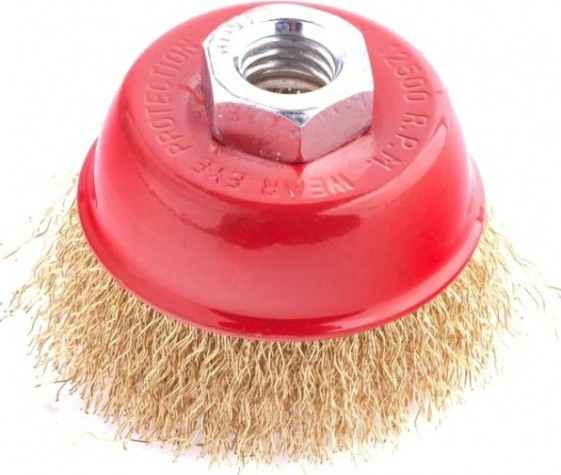 Щетка обдирочная для УШМ MATRIX круглая, D-65х22.2 мм 74603 [74603]