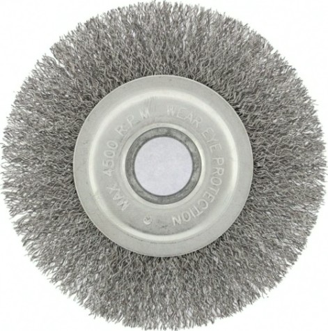 Щетка обдирочная для УШМ СИБРТЕХ круглая, D-125х22.2 мм 746567 Щетка обдирочная для УШМ СИБРТЕХ круглая, D-125х22.2 мм 746567