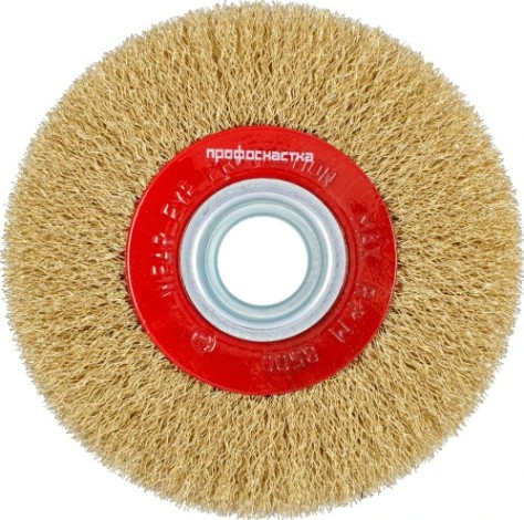 Щетка обдирочная для заточного станка Профоснастка № 817 D100/19/20 дисковая [20112017]