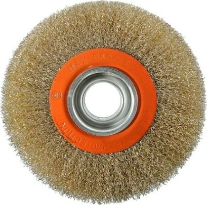 Щетка обдирочная для заточного станка Sturm 5 241 302 латун. волнист. проволока [5241302]